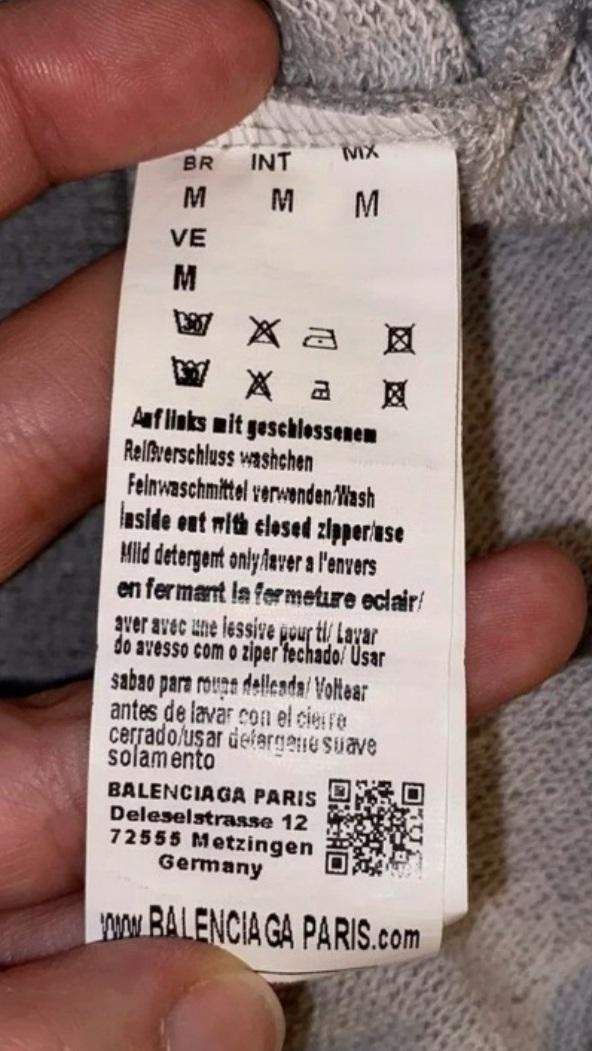 balenciaga pullover fake