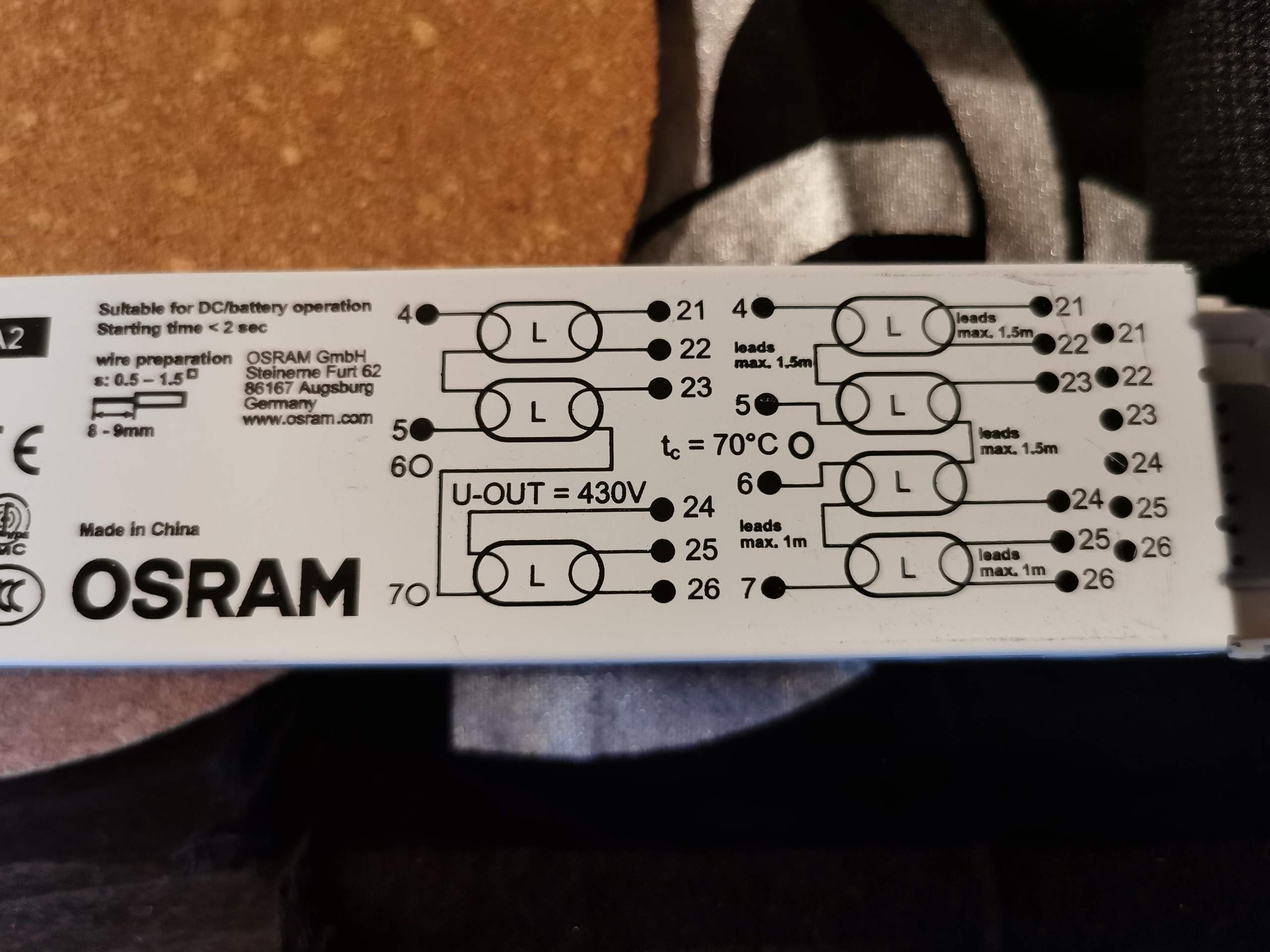 Osram Vorschaltger t Richtig Benutzen Osram Vorschaltger t Richtig Benutzen