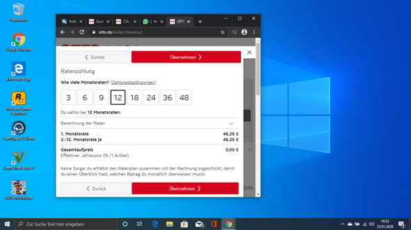 Otto 12 Monate Ohne Zinsen Geld Finanzen Bank
