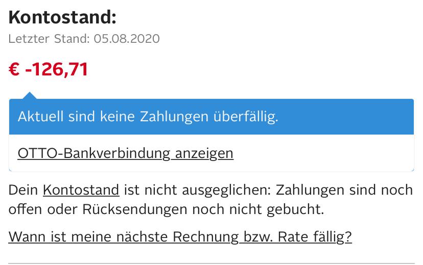 Otto Bestellung Noch Nicht Bezahlt Obwohl Ich Mit Paypal Bezahlt Habe Bezahlung Otto De