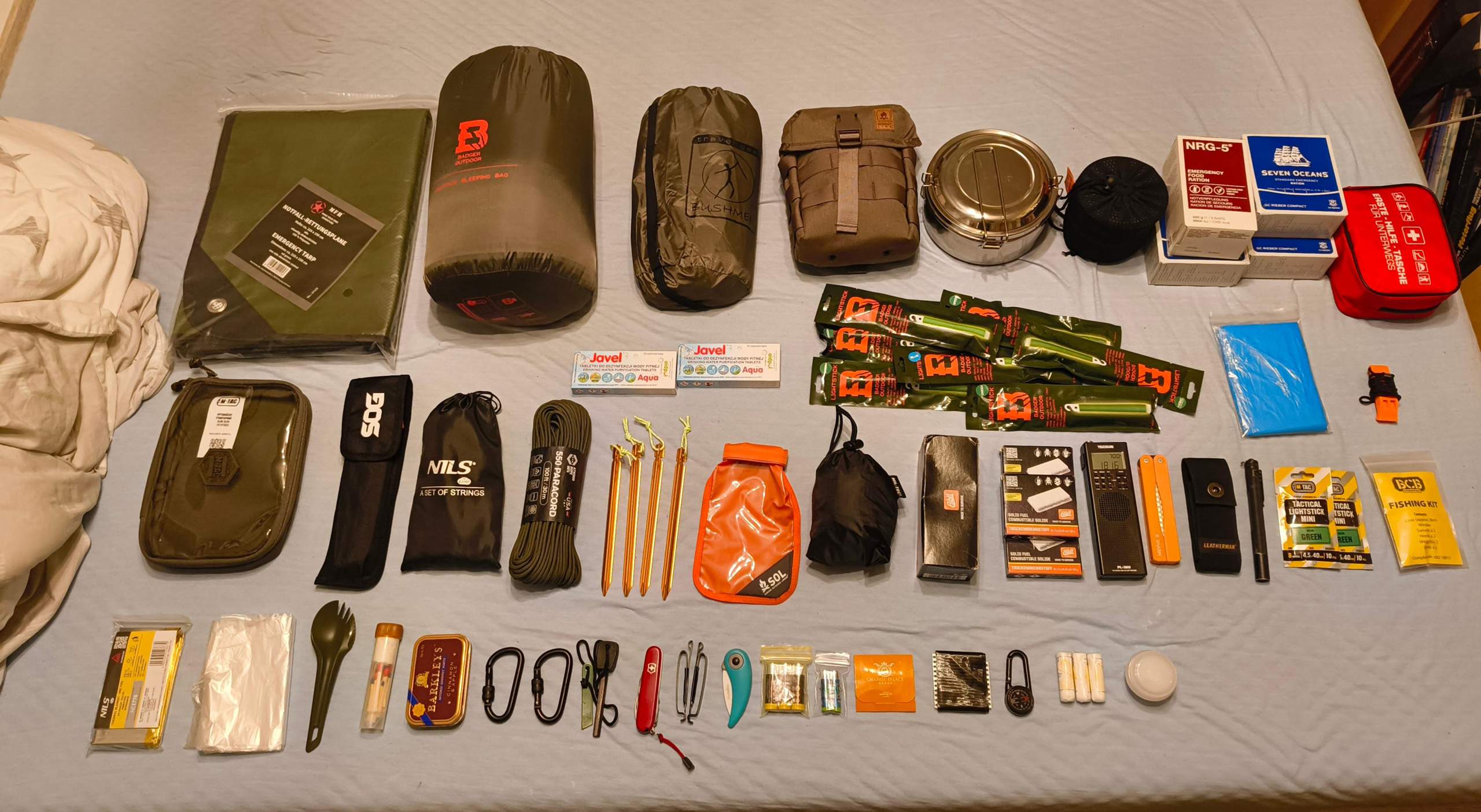 NUOVA borsa vanga Glock per vanghe pieghevoli campeggio outdoor
