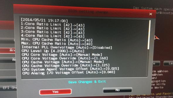 Overclocking i7 4770K @4.3 Ghz (CPU, Prozessor, übertakten)