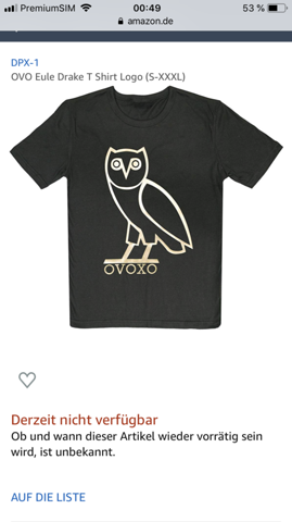 Ovo Shirt Von Drake Kaufen Mode T Shirt