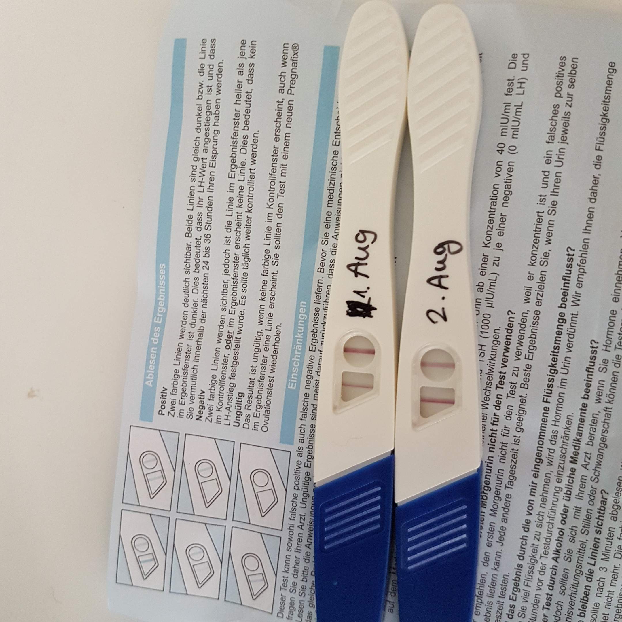 Kann Ein Ovulationstest Positiv Sein Wenn Man Schwanger Ist Ovulationstest während Periode positiv? (Eisprung, Schwanger werden)