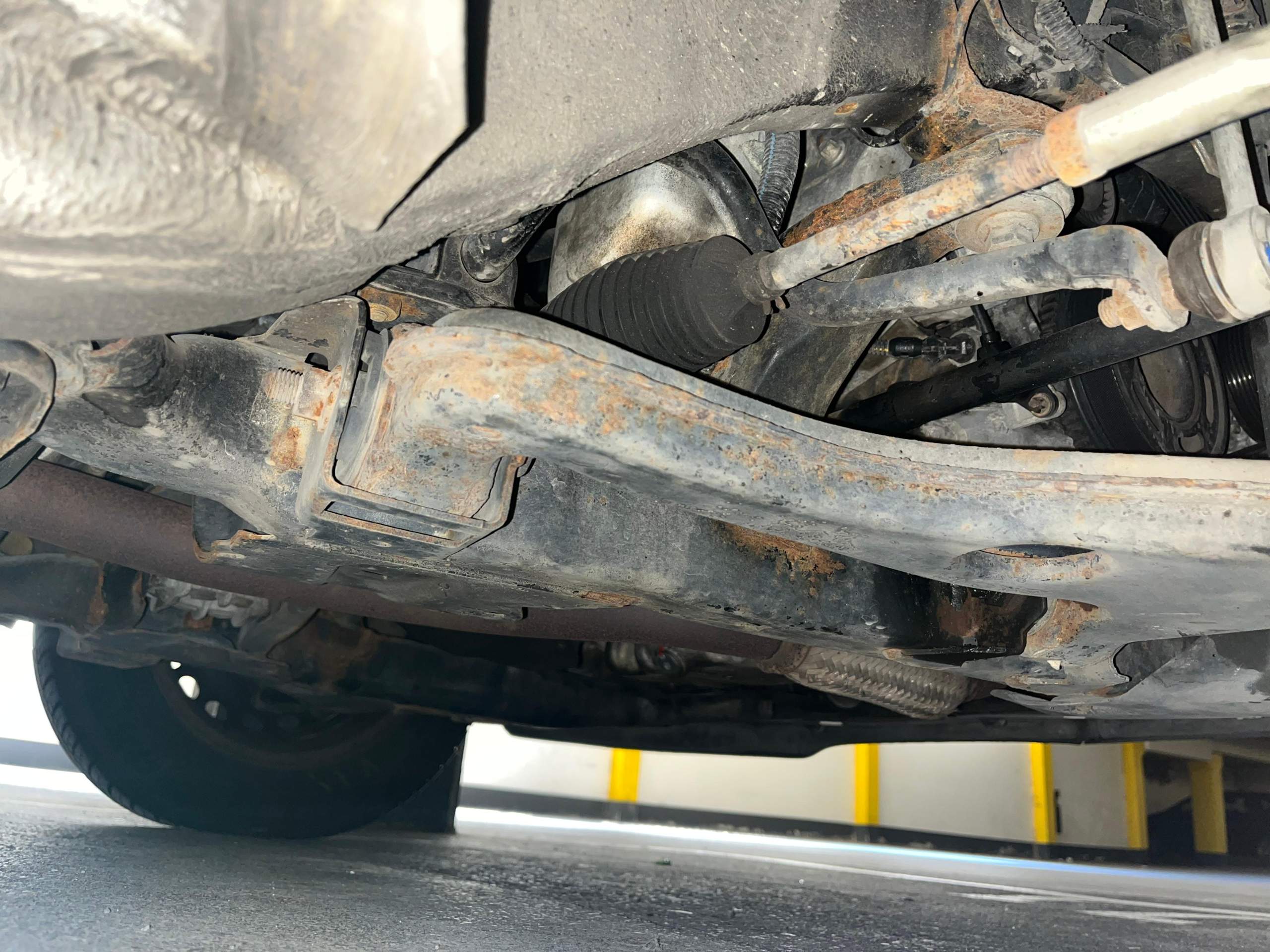 Unterboden Auto Kaputt