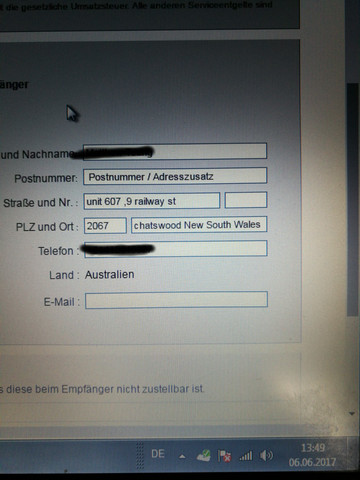 Paket Nach Australien Verschicken Wie Soll Ich Die Adresse Angeben
