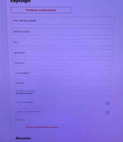 Paketschein DHL ausfüllen? (Deutschland, Paket, Versand)