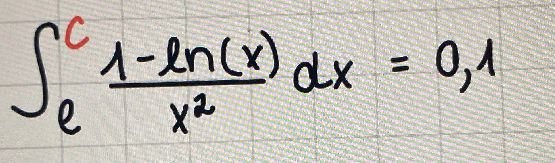 Integral Parameter Parameter bei Integral bestimmen? (Mathematik, Mathe-Leistungskurs)