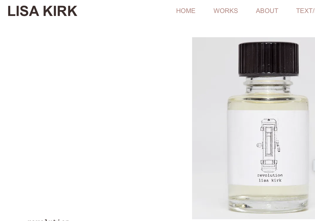 Parfum von Lisa Kirk mit dem Namen "Revolution"? (Parfüm, Duft, Parfümerie)