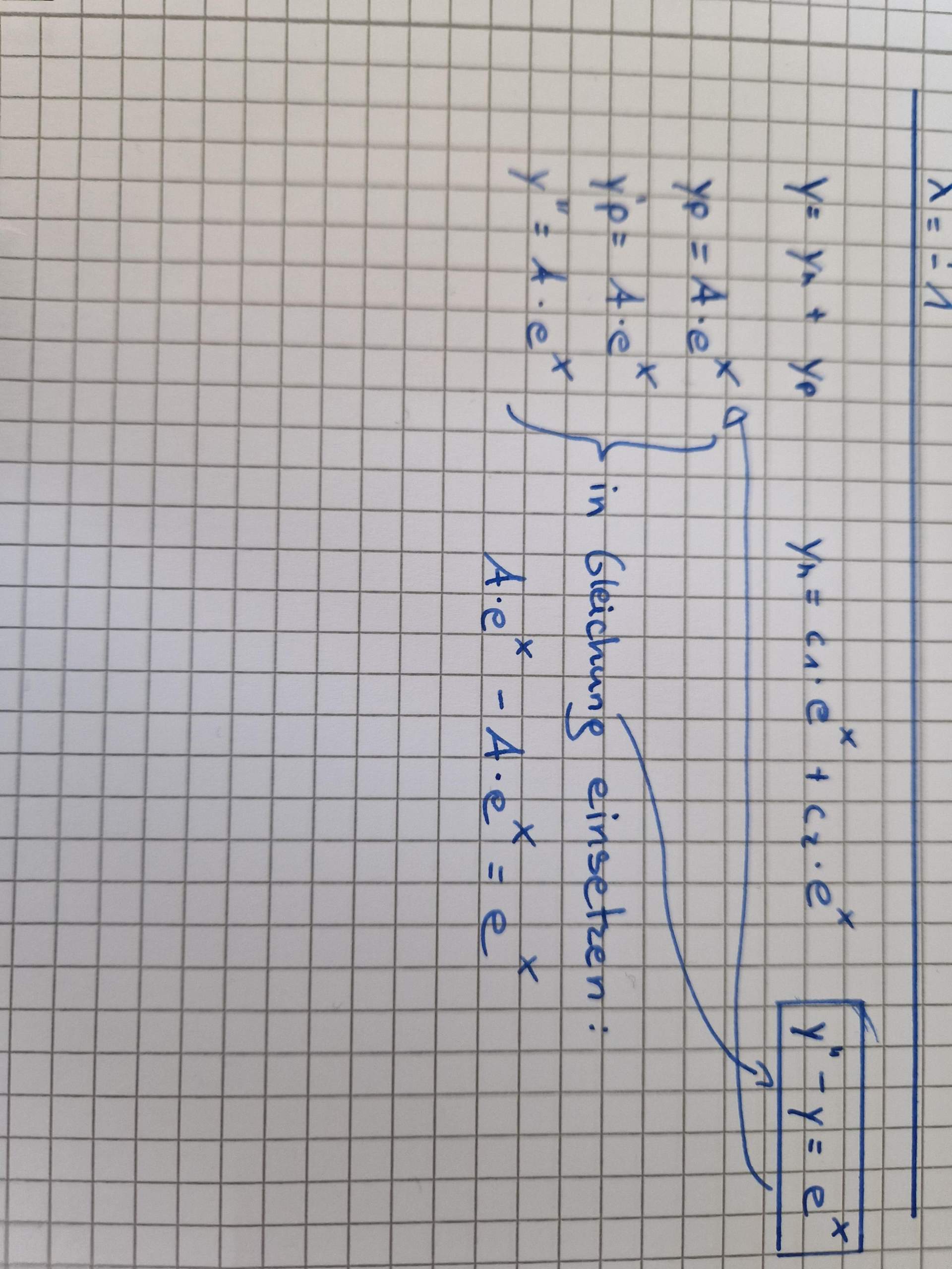 Inhomogene Dgl 1. Ordnung