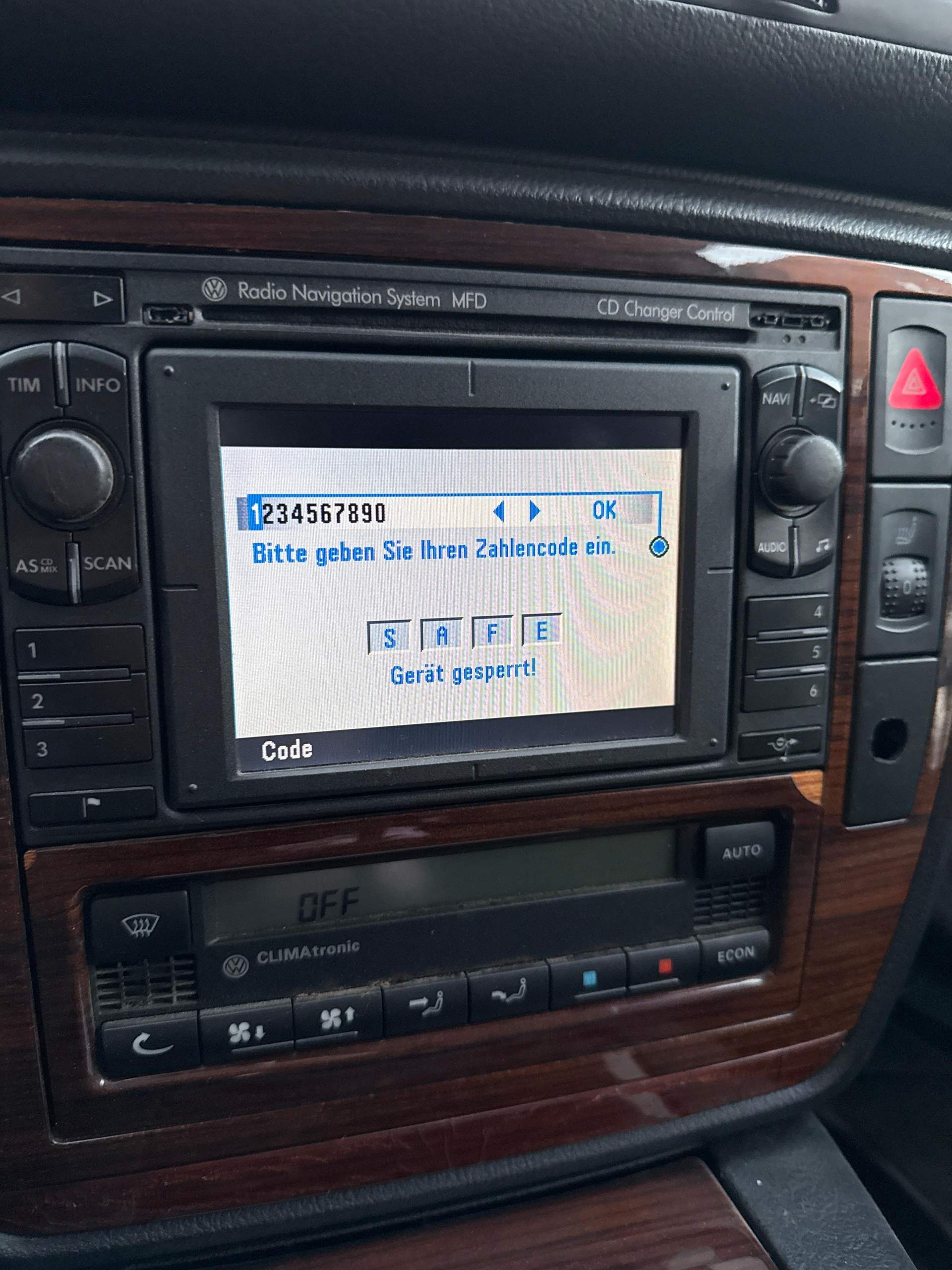Passat 3bg Radio