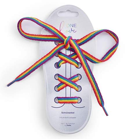 Passen zu den Schuhen Regenbogenschnürsenkel?