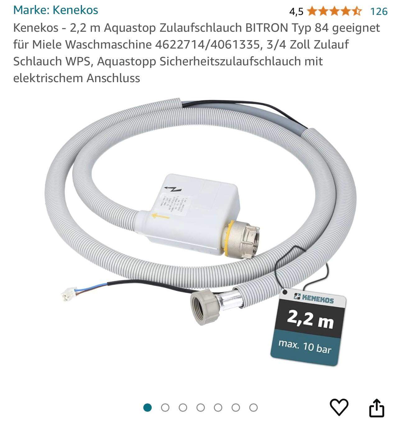 LANZE PISTOLE DÜSE Mit Schlauch Für KARCHER HD/HDS M22x1,5