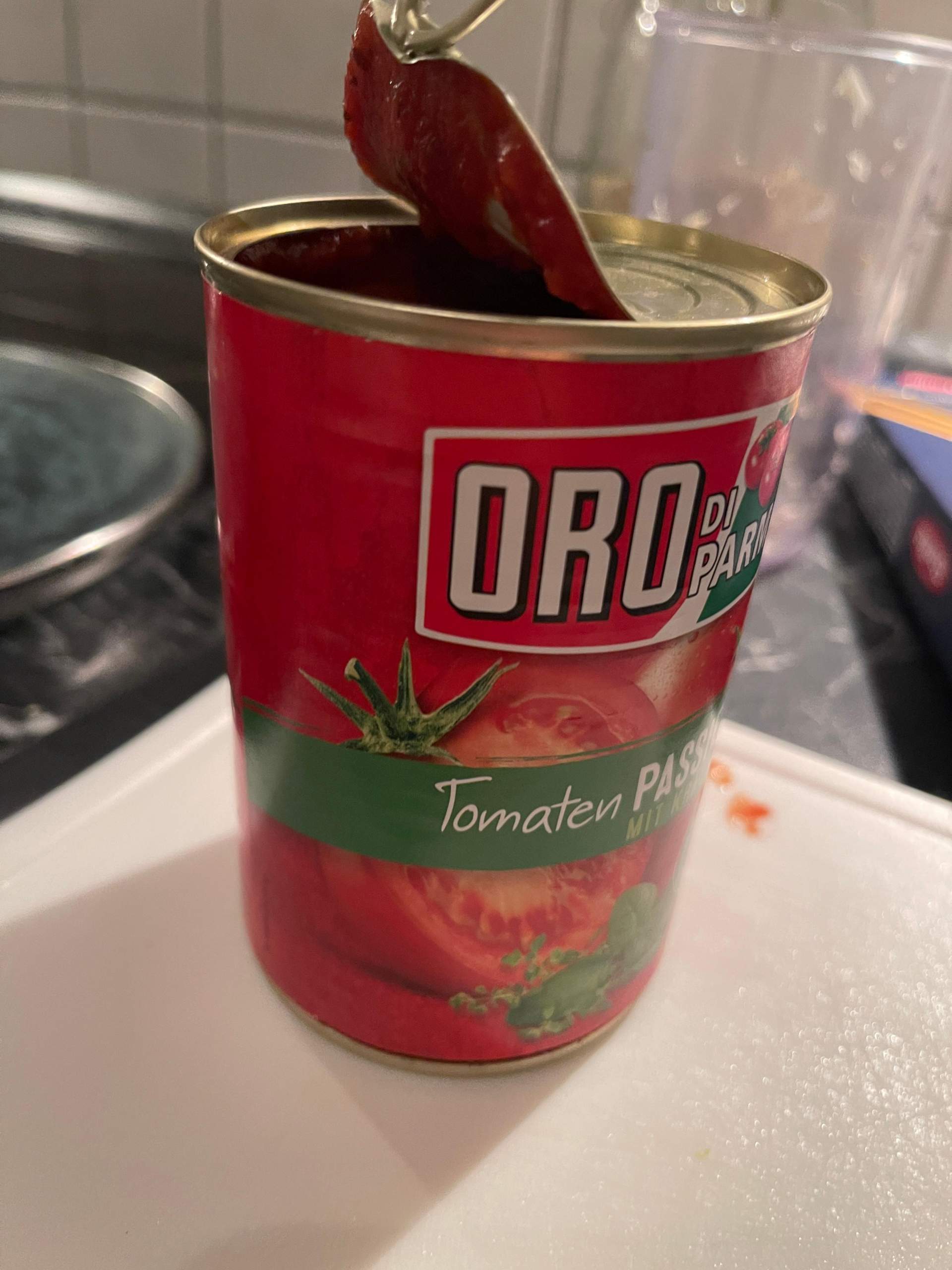 Passierte Tomaten Offen Haltbar