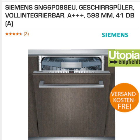 SN66P098EU - (Küche, IKEA, Geschirrspüler)