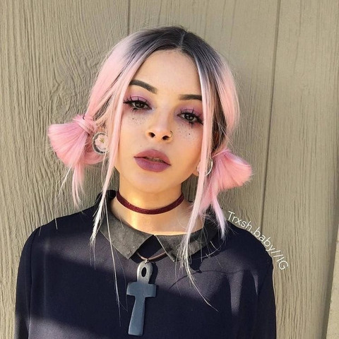 Pastel Pink Farben Ohne Blondieren Haare Haarfarbe Bleichen