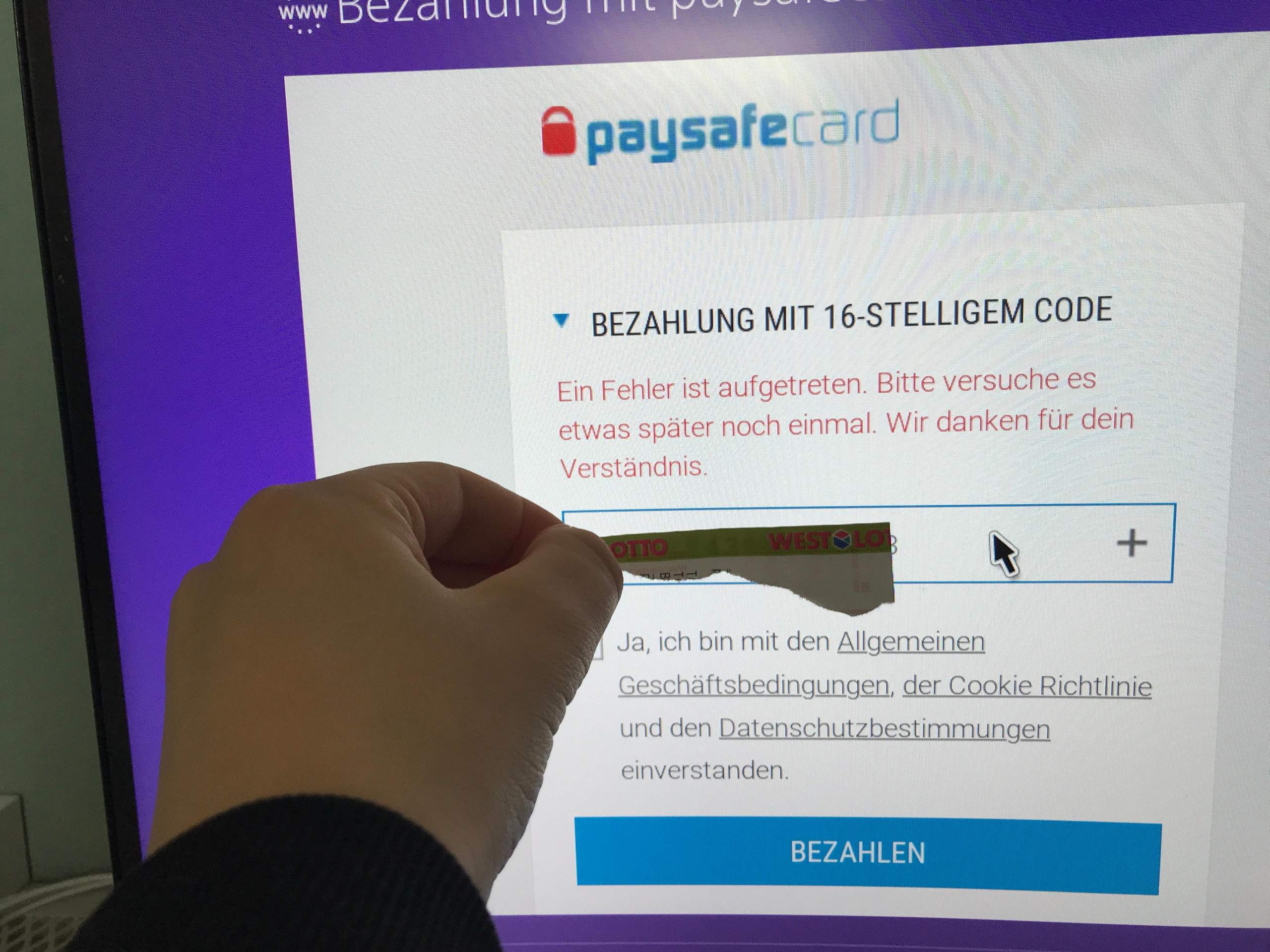 Pay safe card funktioniert nicht? (Computer, paysafecard, Guthaben)