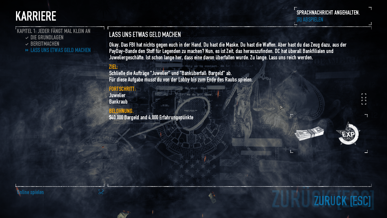 Payday 2 Karriere? (Computer, Technik, Spiele und Gaming) Payday 2 Karriere? (Computer, Technik, Spiele und Gaming)