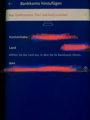 Bestätigungscode nicht kommt paypal sms Paypal Bestätigungssms