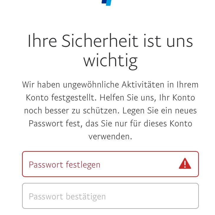 Paypal App Login nicht möglich? (Handy, Smartphone)