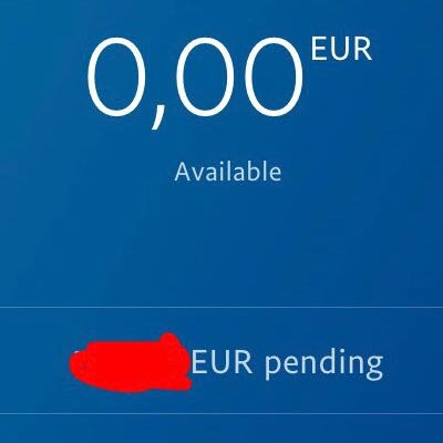 Paypal Betrag Pending Geld Wirtschaft Und Finanzen Verkaufen