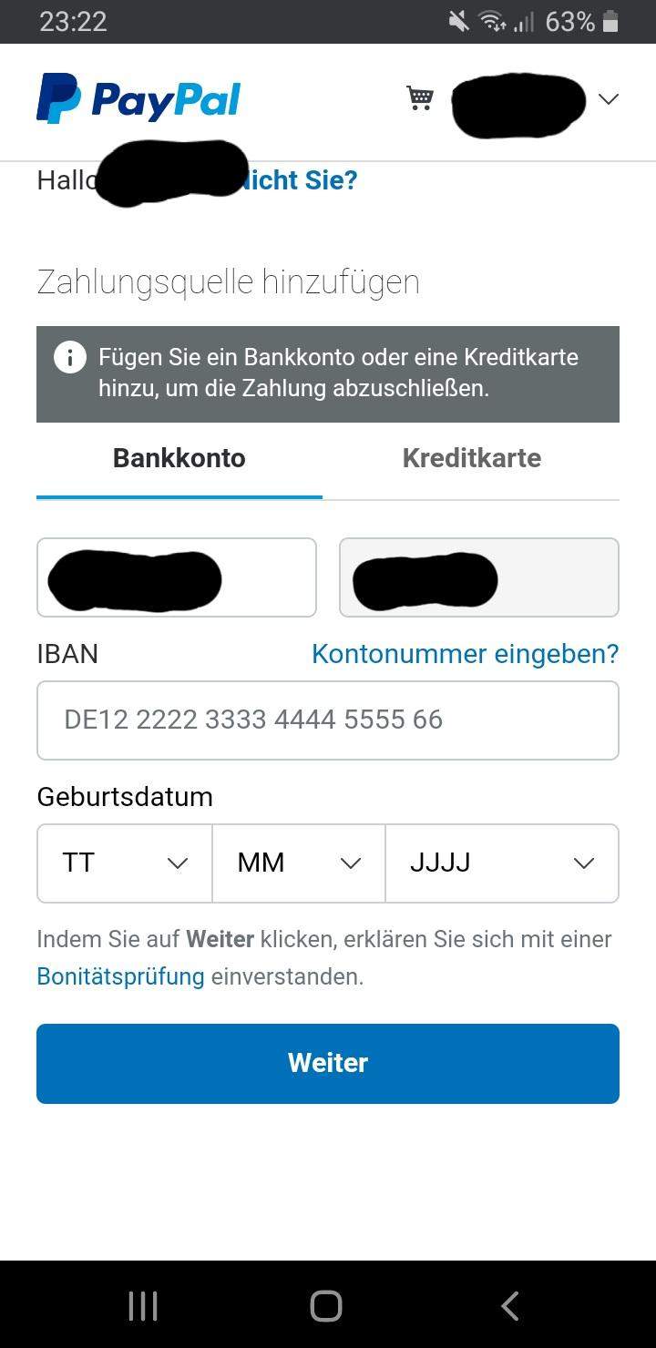 Google Play Store Paypal Hinzufügen Nicht Möglich Paypal Funktioniert nicht, warumm? (Konto, Zahlungsquelle hinzufügen)
