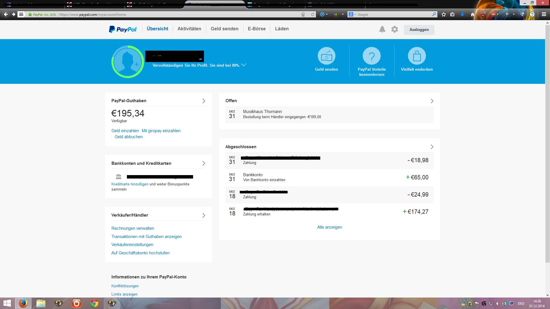 Paypal Zahlung Geht Nicht Obwohl Konto Bestätigt