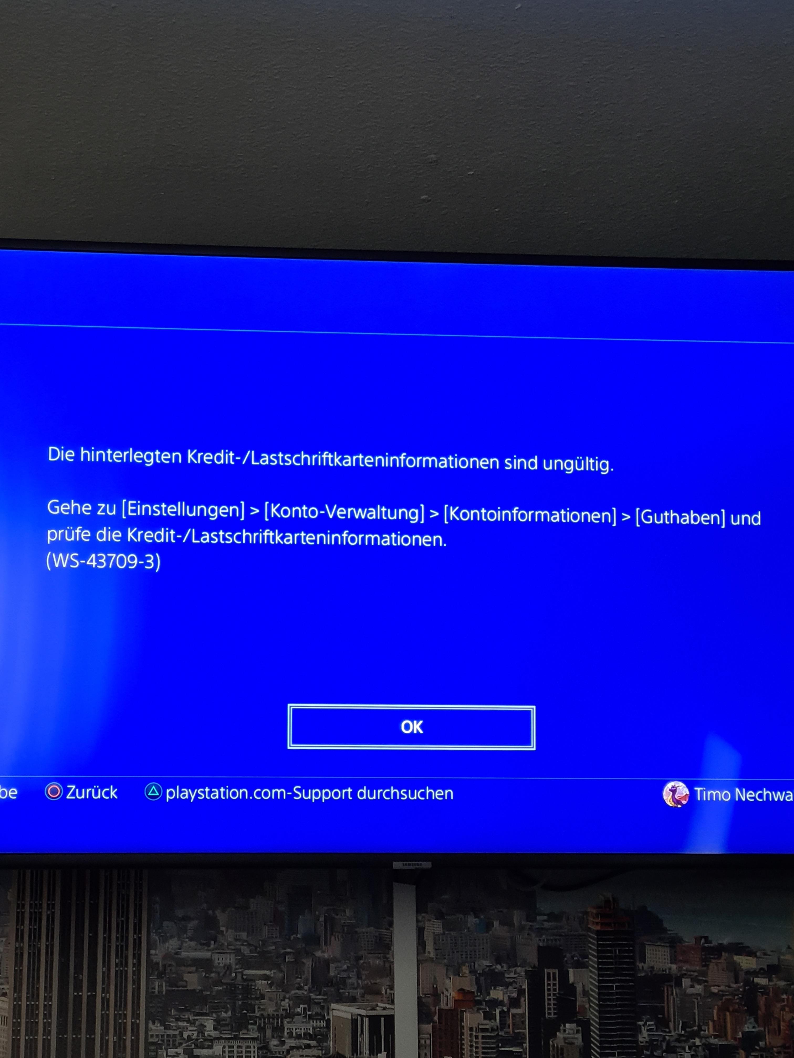 Paypal Ps4 Zahlung Geht Nicht