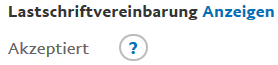 - (PayPal, Lastschrift, SEPA)