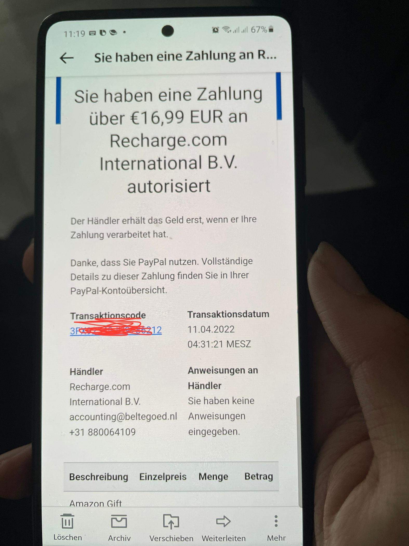 PayPal Zahlung nicht gelungen? Technik, Technologie)