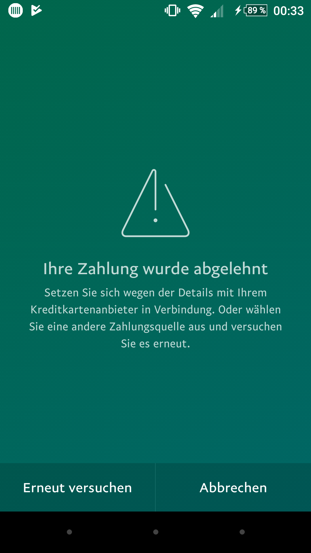 Paypal Abgelehnt Paypal Abgelehnt