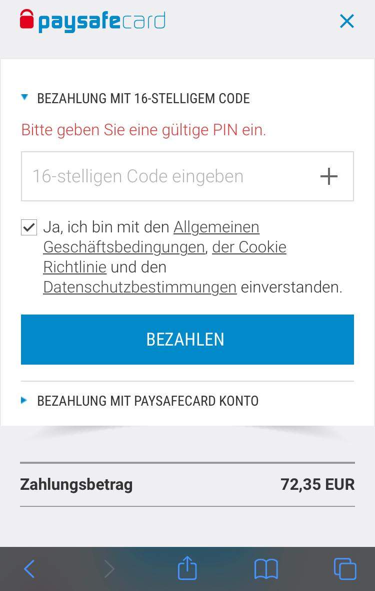 Paysafecard Mit Apple Guthaben Kaufen