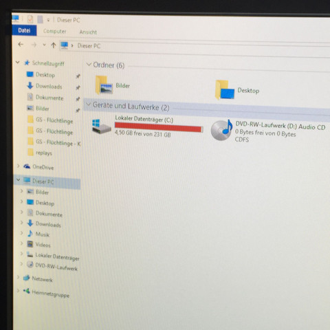 "Dieser PC" im Explorer - (Computer, PC, Gaming)