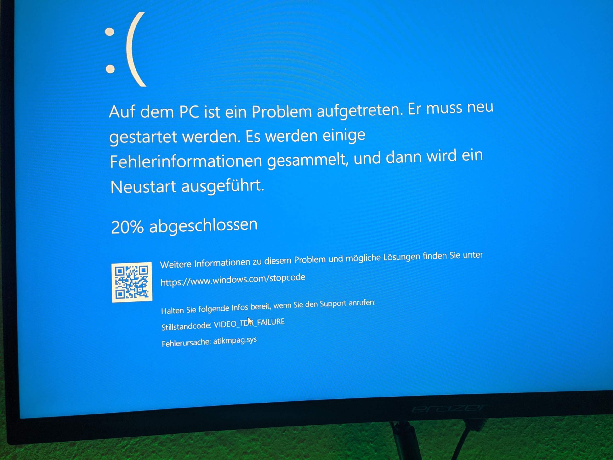 PC ( Windows )stürzt immer wieder ab? Spiele und Gaming, Gaming PC)