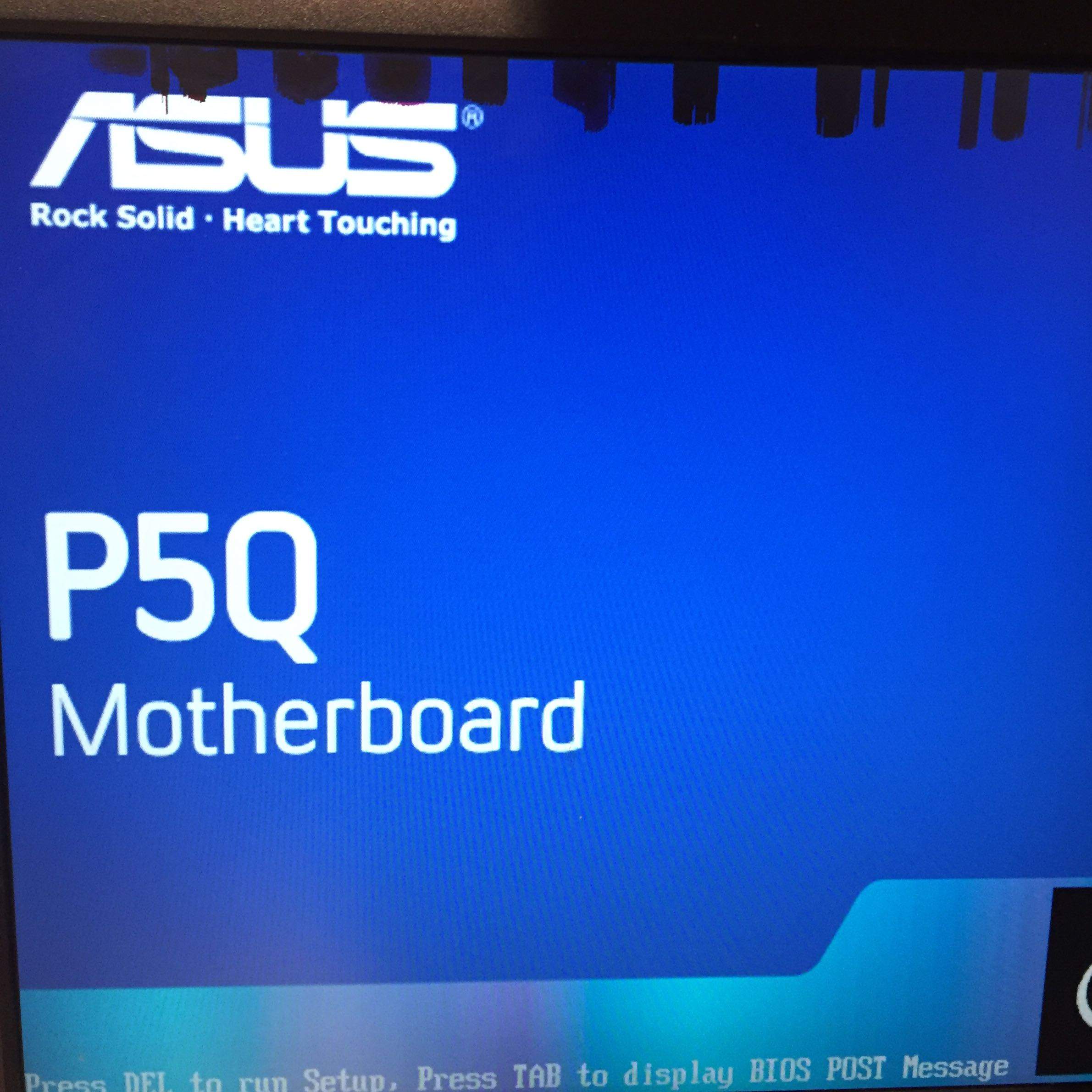 Pc Bleibt Hangen Komme Nicht Ins Bios Mainboard Asus
