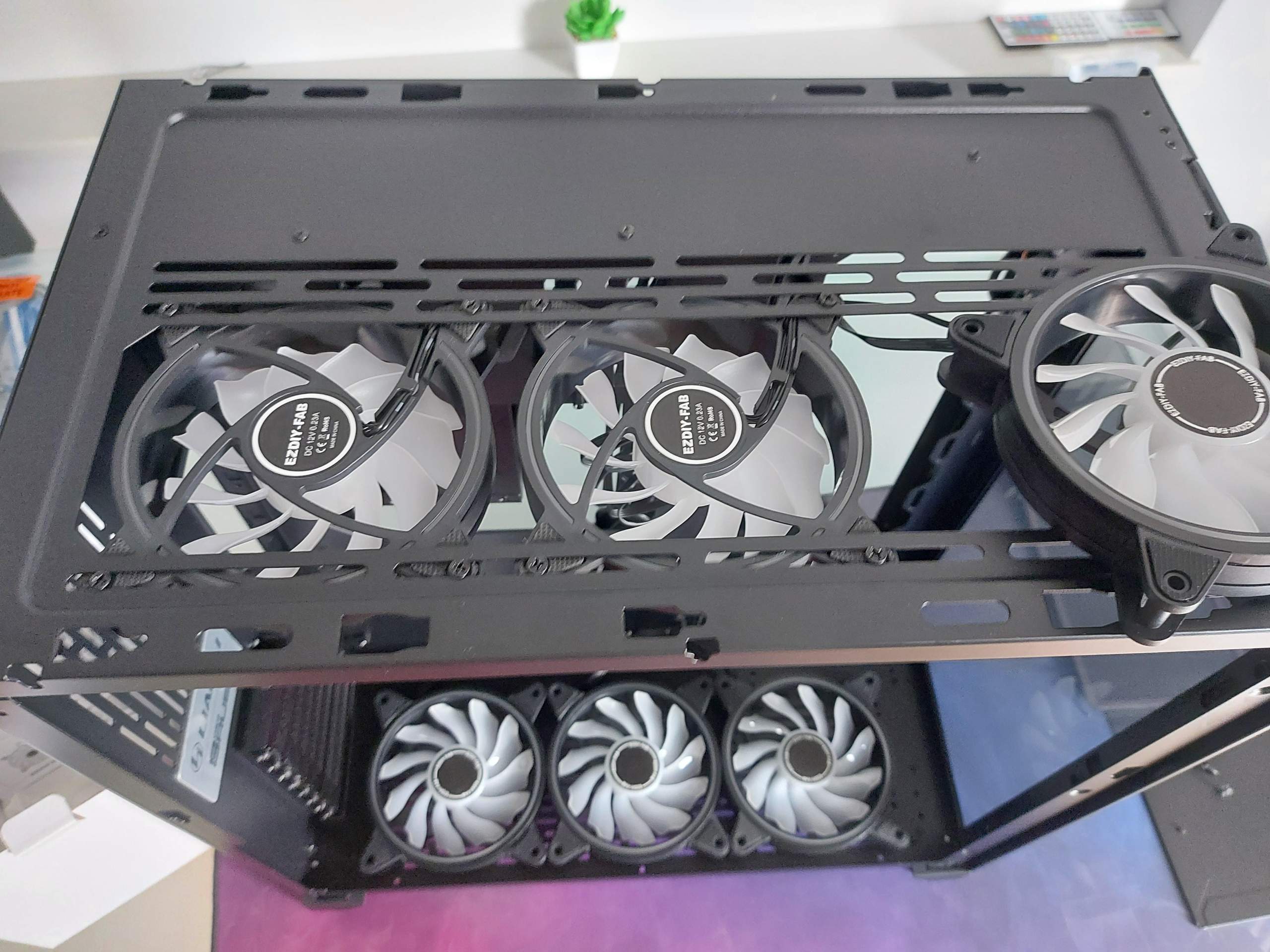 Pc gehäuse lüfter Konfiguration? (Gaming PC, Gehäuselüfter, Airflow)