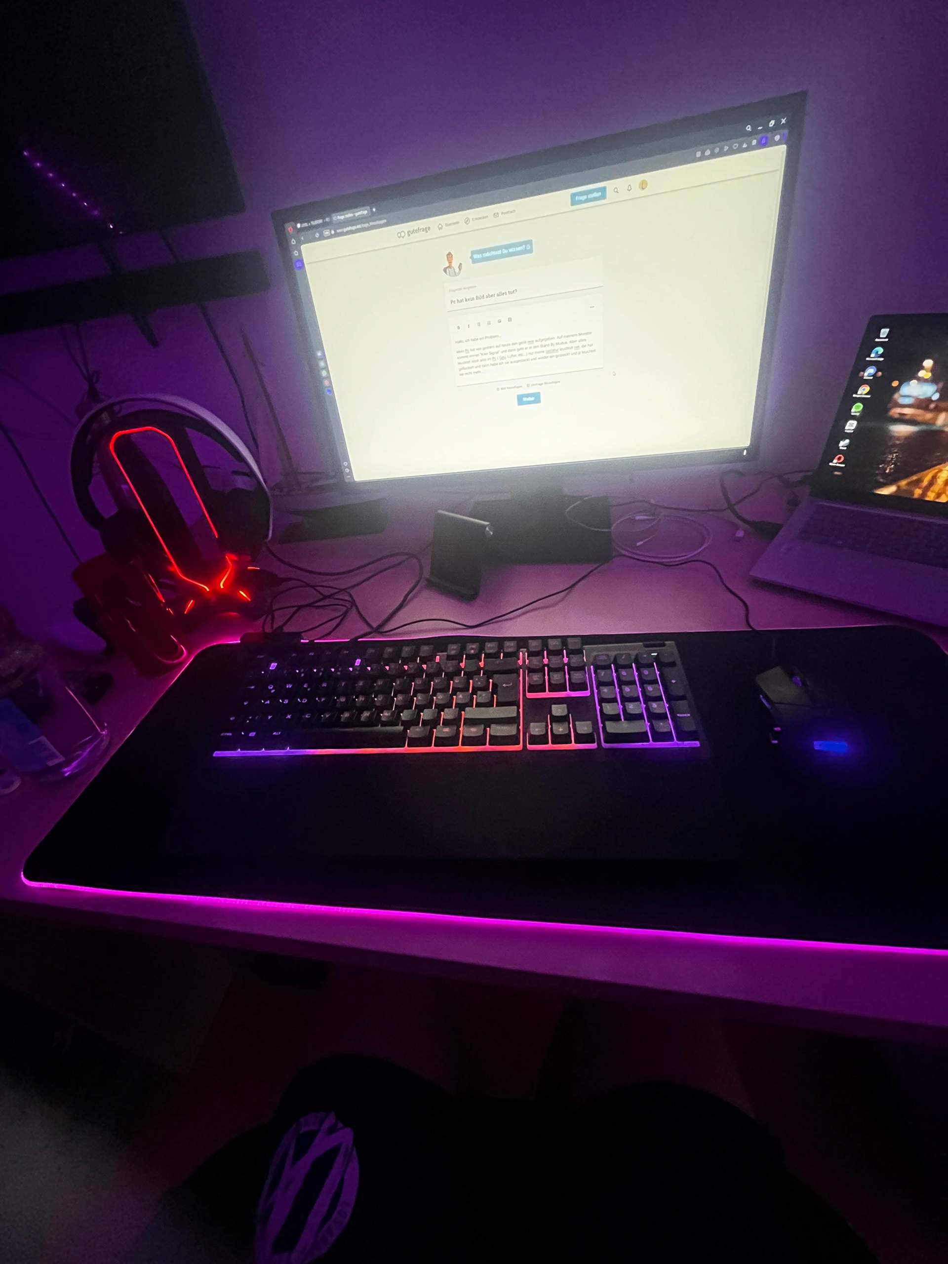 Pc hat kein Bild aber alles tut? (Computer, Gaming PC, Mainboard)