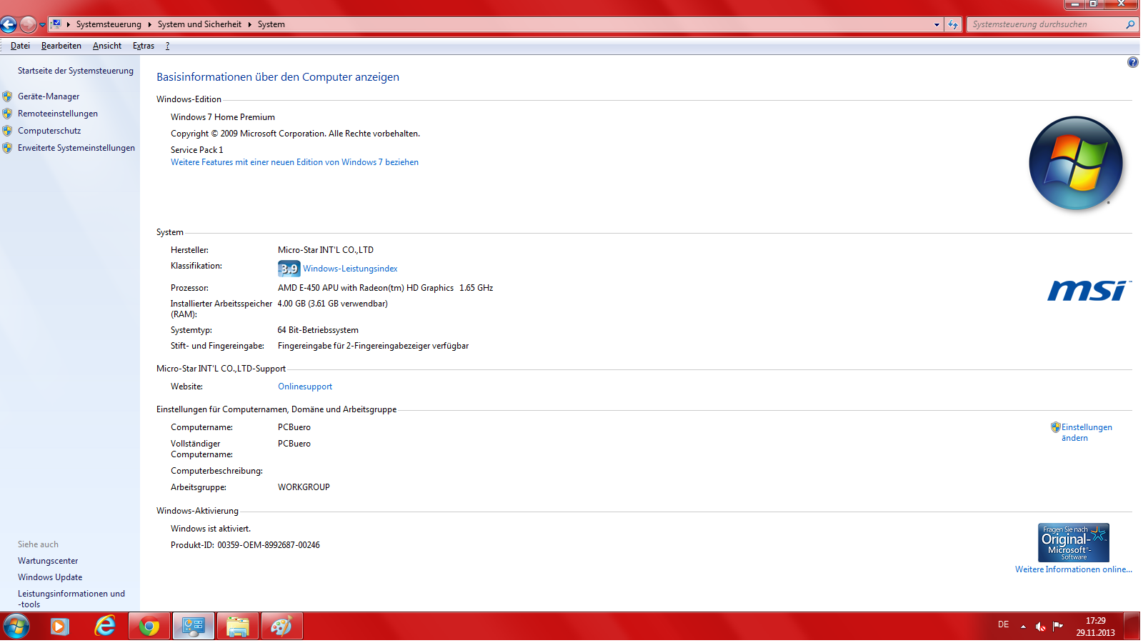 PC HDMI umstellen PS3