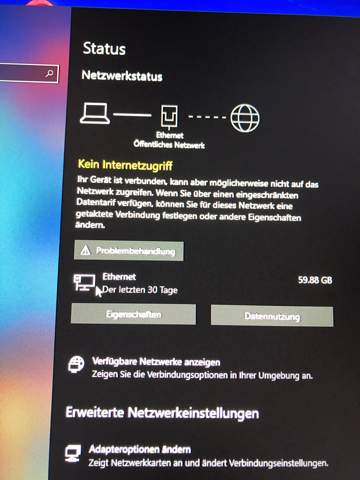 Carrière Broederschap Uitwisseling Pc ist mit LAN Kabel verbunden jedoch kein Internet? (Computer, Technik,  WLAN)