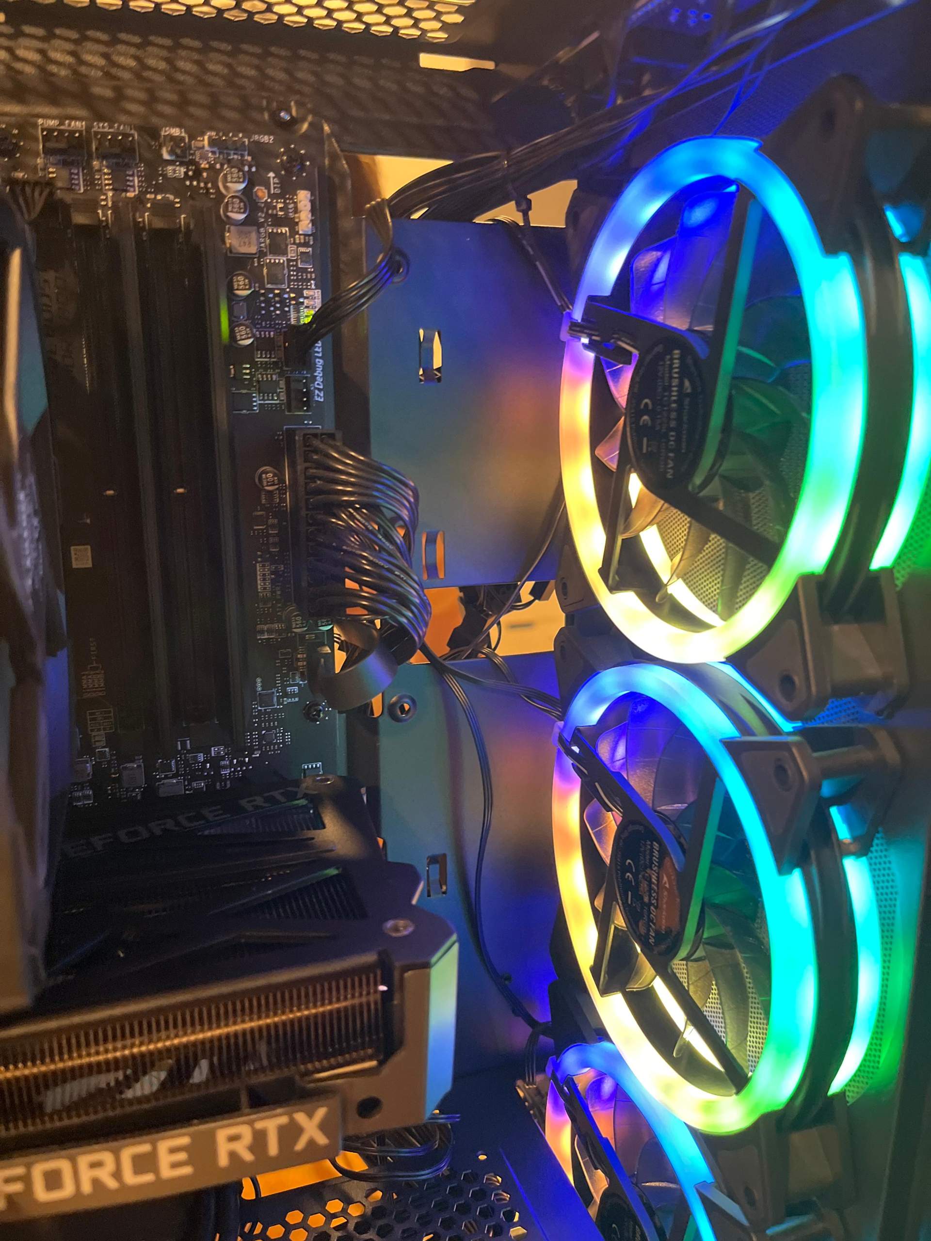 Pc Lüfter drehen sich nicht? (Gaming PC, Gehäuselüfter, Lüftersteuerung)
