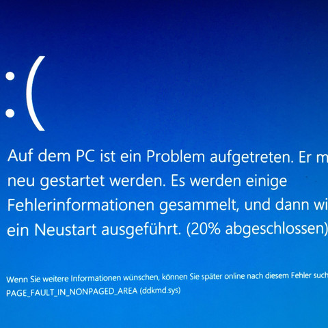 Die Fehlermeldung beim Absturz - (PC, Windows, AMD)