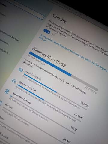 Pc Speicherplatz freigeben? Windows)