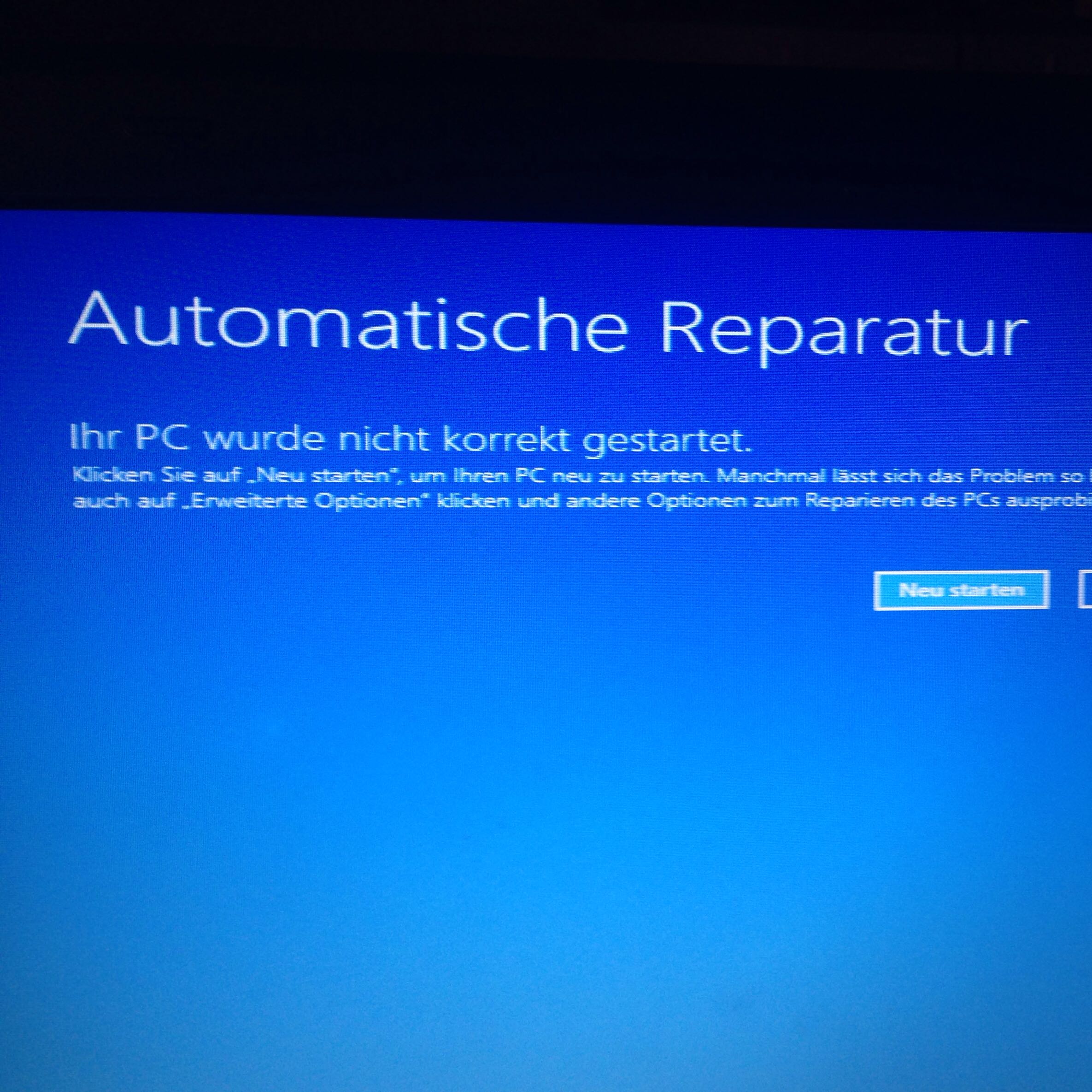 PC startet dauerhaft neu mit Fehlermeldung? (Windows, Windows 10)