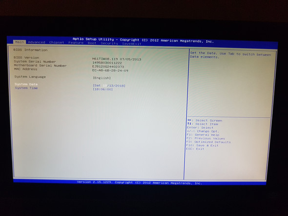 Pc Startet Nur Noch Im Aptio Utility Modus Wie Komm Ich Weiter