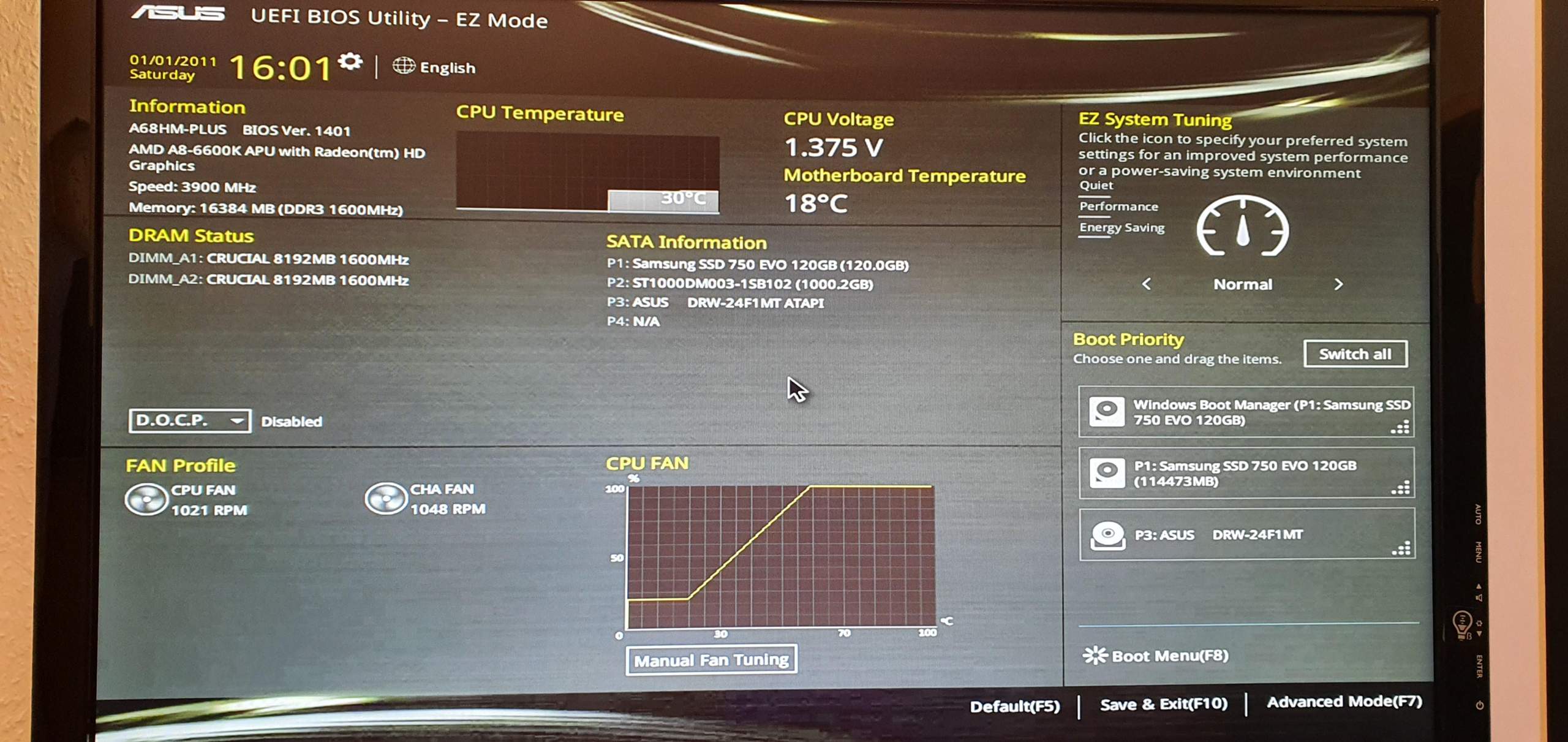 PC startet plötzlich im BIOS? Windows 10, Mainboard)