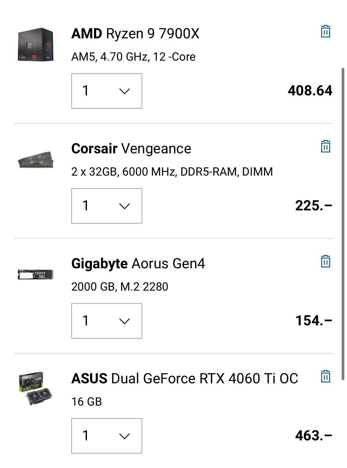 Pc Teile Check? Gaming PC, Mainboard)