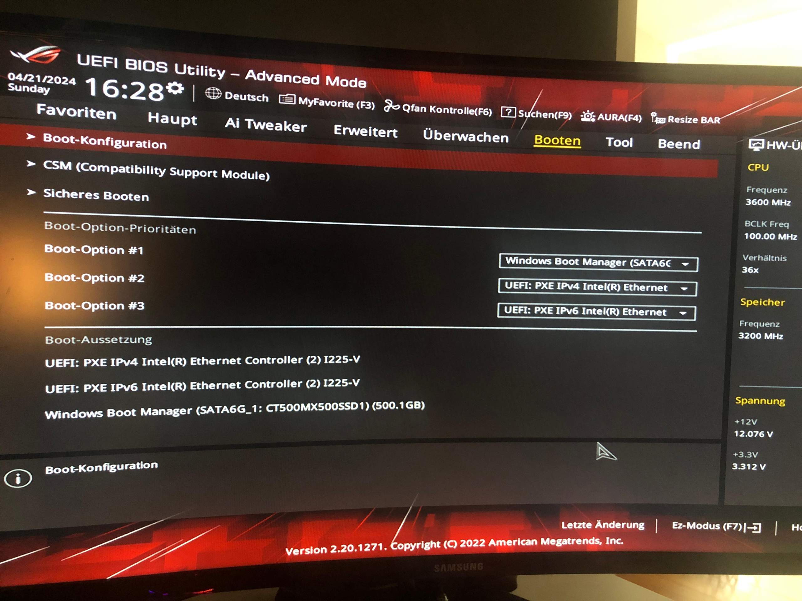 Pc will nicht normal Booten, nachdem Eine 2te Festplatte hinzugefügt ...