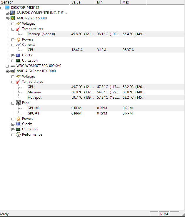 PC Zu heiß? RTX 3080 RYZEN 7 5800x? Technik, Spiele und Gaming)