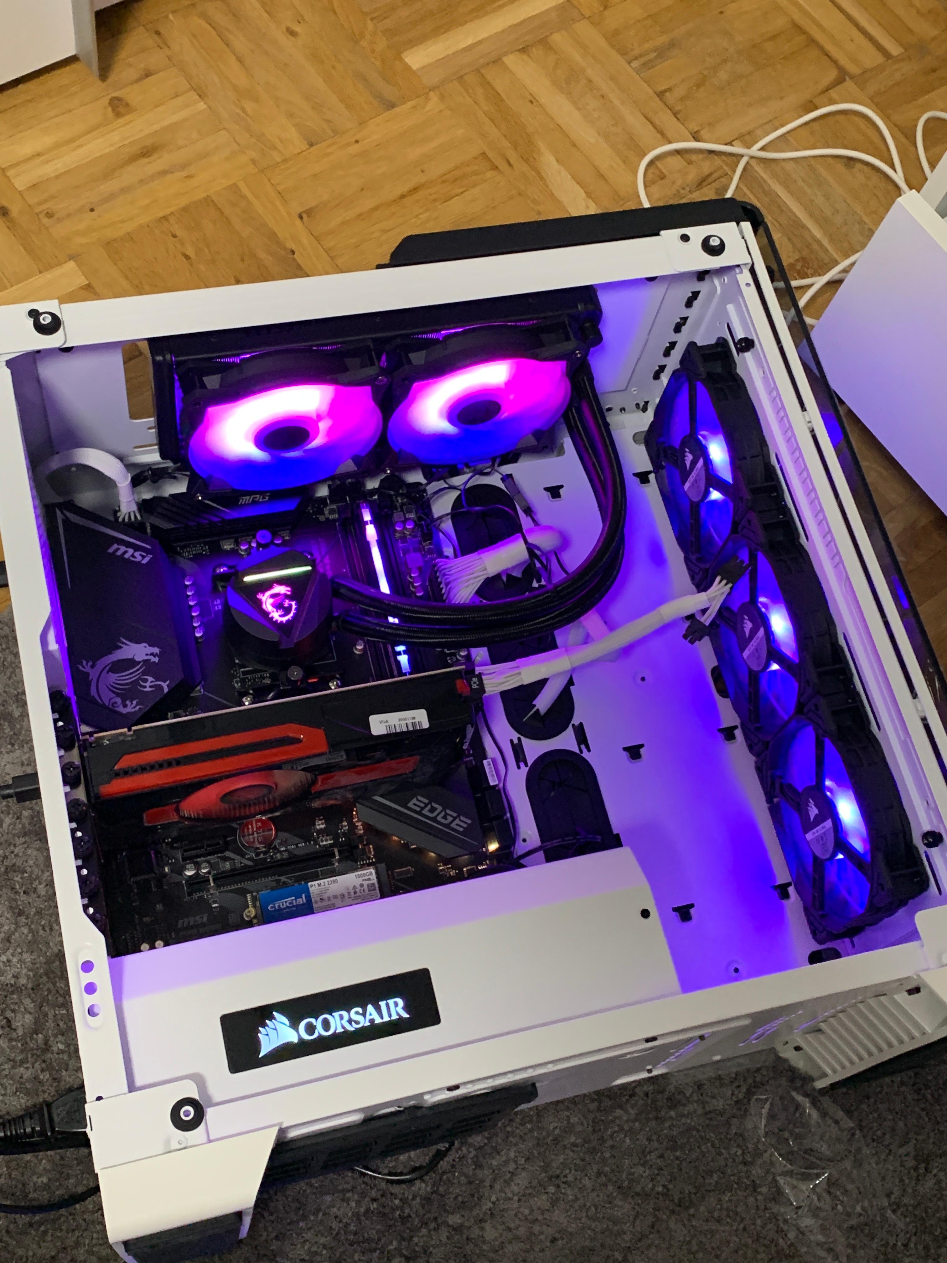 Pc zusammengebaut, alles läuft aber kein Bild? Technik