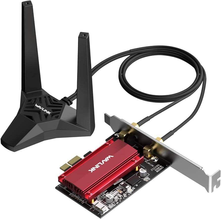 Pcie In Router PCIe WLAN Karte mit internen oder externen Antennen ...